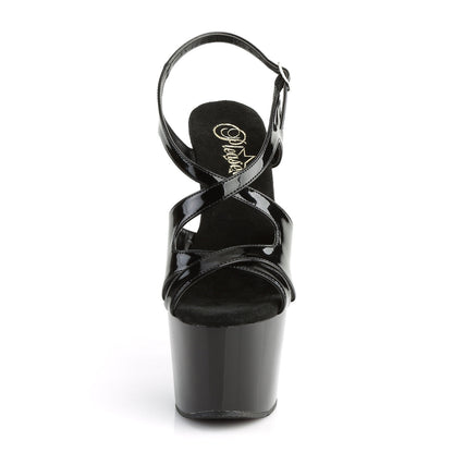 ADORE-730 Pleaser Black 7 Inch Lap Dance Platform Shoes