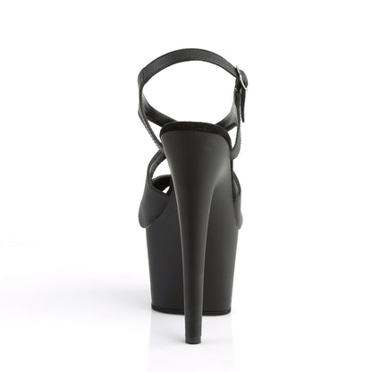 ADORE-730 Pleaser Black 7 Inch Exotic Dancing Platform Shoes