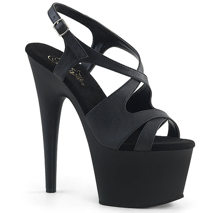 ADORE-730 Pleaser Black 7 Inch Exotic Dancing Platform Shoes