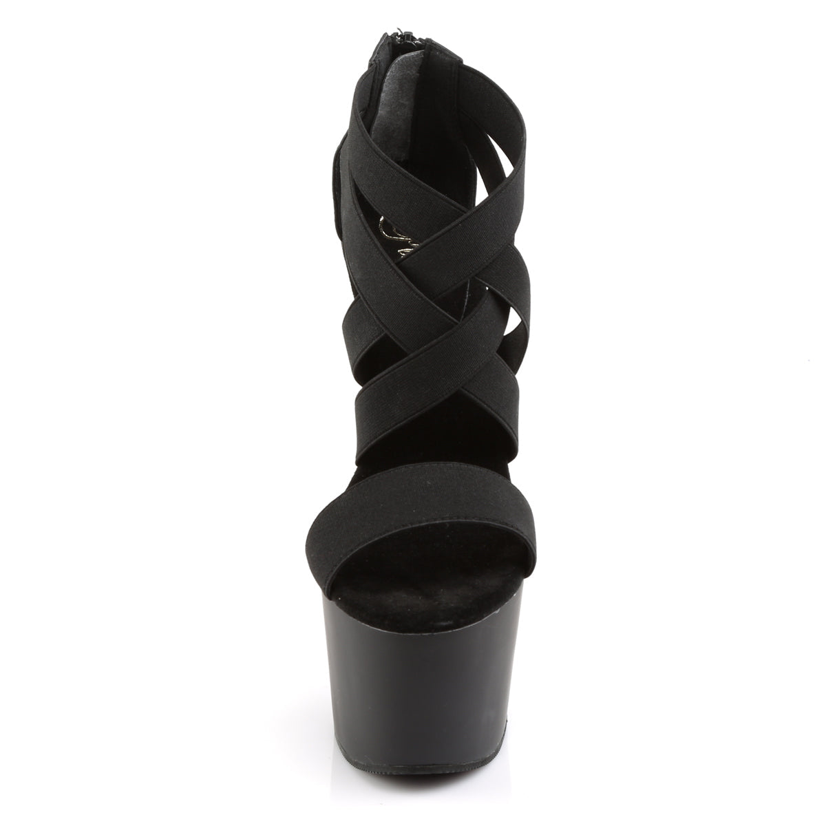 ADORE-769 Pleaser Black 7 Inch Strippers Platform Shoes