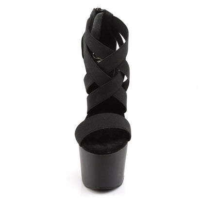 ADORE-769 Pleaser Black 7 Inch Strippers Platform Shoes