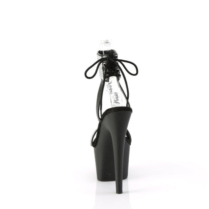 ADORE-770 Pleaser Black 7 Inch Pole Dancing Platform Shoes