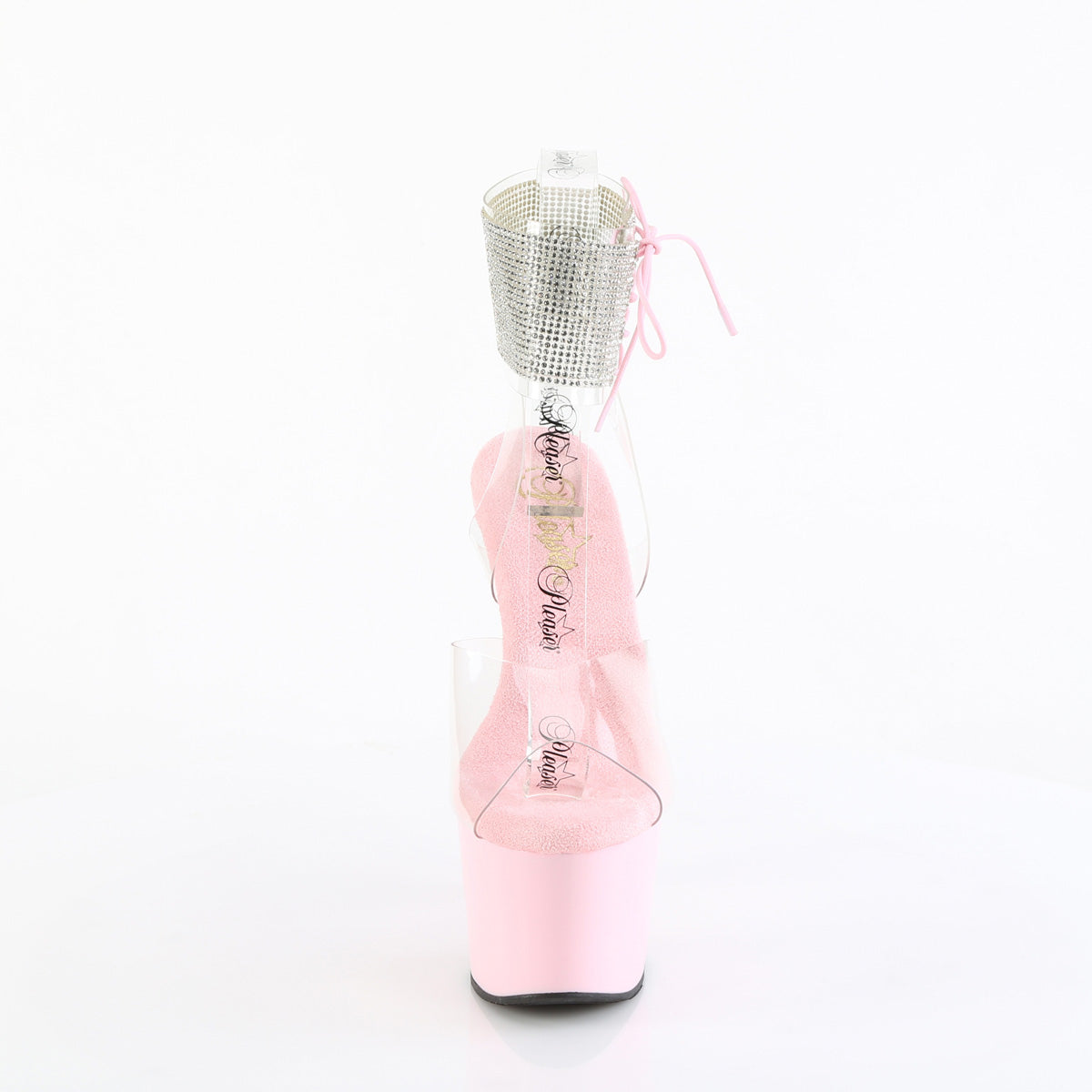 ADORE-791-2RS Pleaser Baby Pink 7 Inch Pole Dancer Platform Shoes