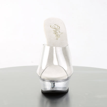 ALLURE-601 Pleaser Clear 5.5 Inch Pole Dancer Platform Shoes