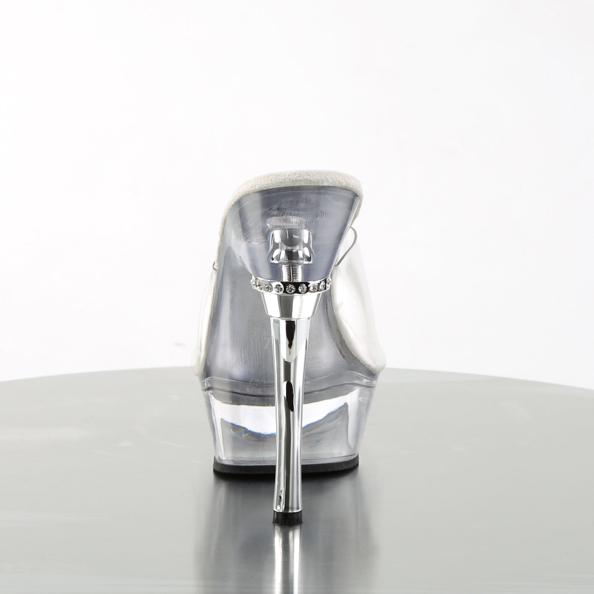ALLURE-601 Pleaser Clear 5.5 Inch Pole Dancer Platform Shoes