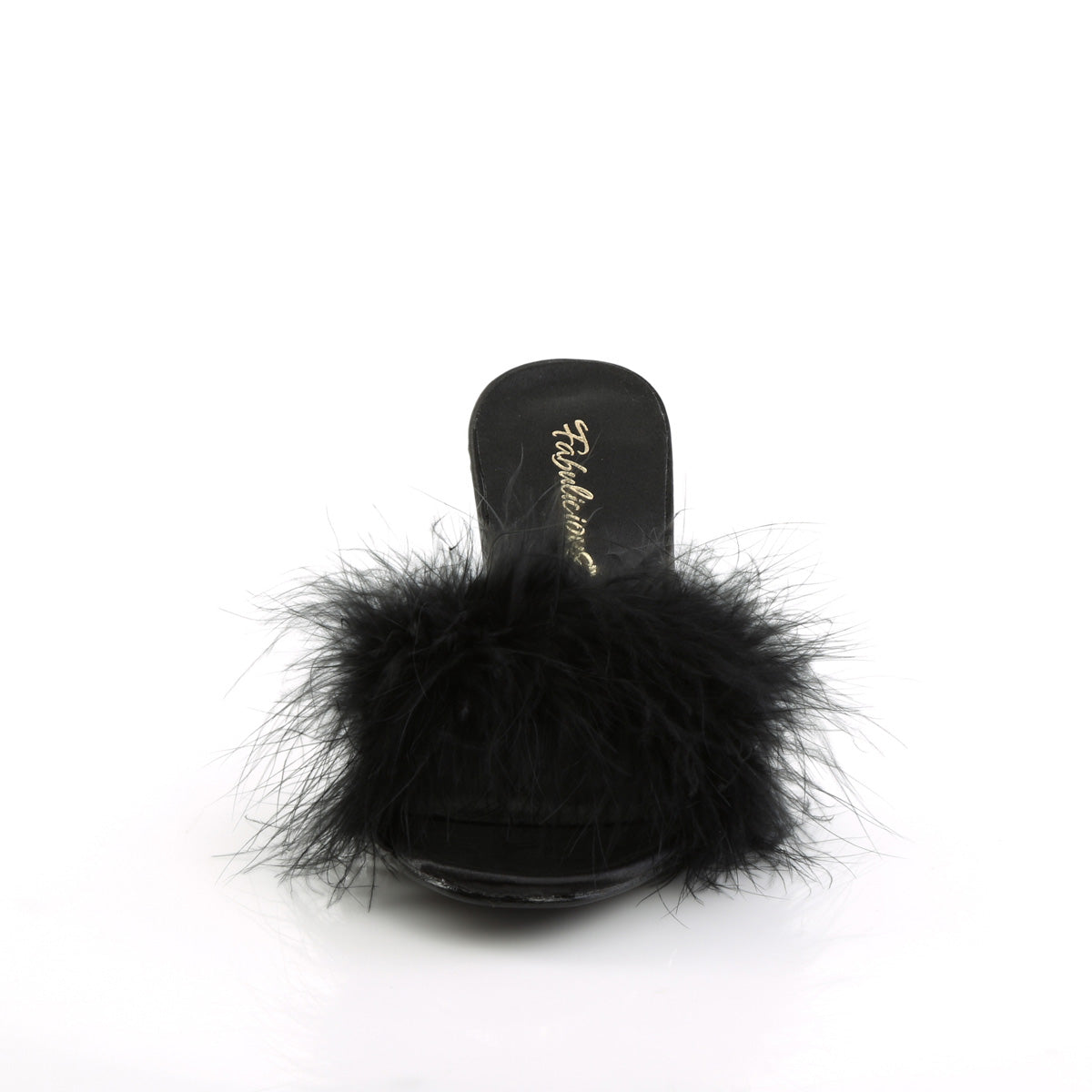 AMOUR-03 Fabulicious Black 3 Inch Bedroom Shoes