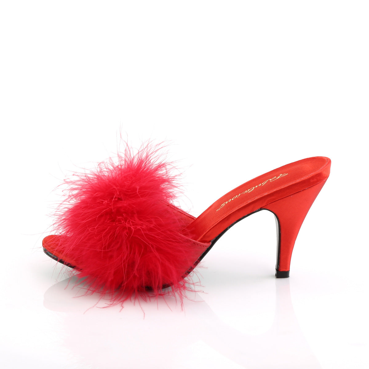 AMOUR-03 Fabulicious Red 3 Inch Bedroom Shoes