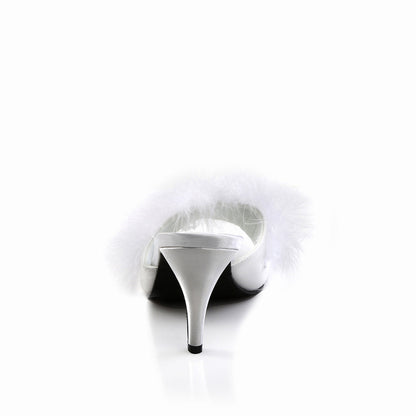 AMOUR-03 Fabulicious White 3 Inch Bedroom Shoes