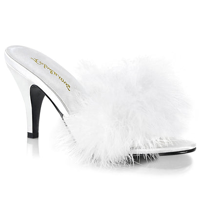 AMOUR-03 Fabulicious White 3 Inch Bedroom Shoes