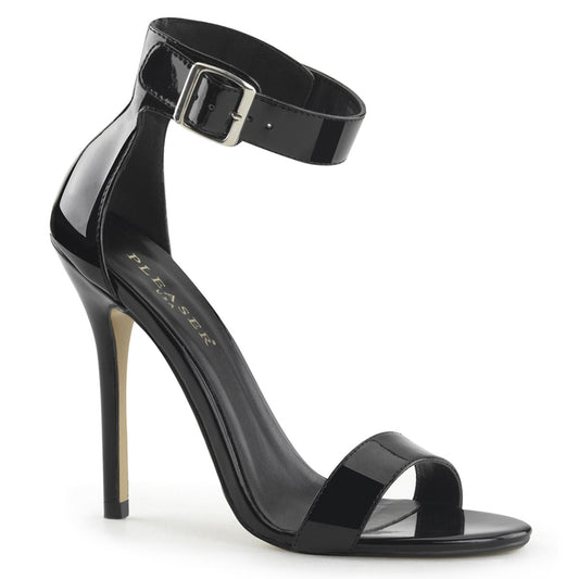 AMUSE-10 Pleaser Black 5 Inch Fetish Bedroom Heels