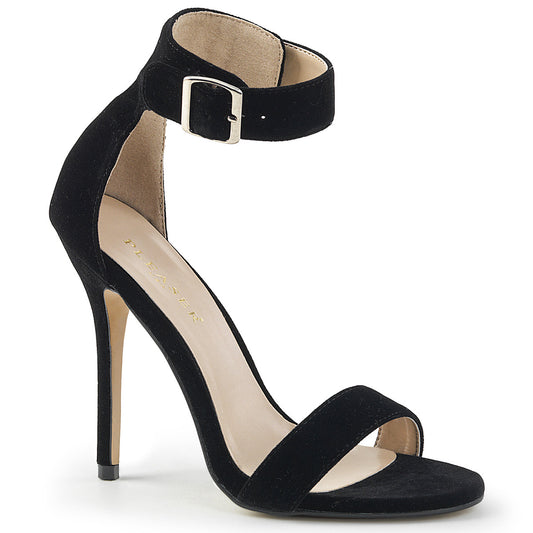 AMUSE-10 Pleaser Black 5 Inch Hot Bedroom Heels