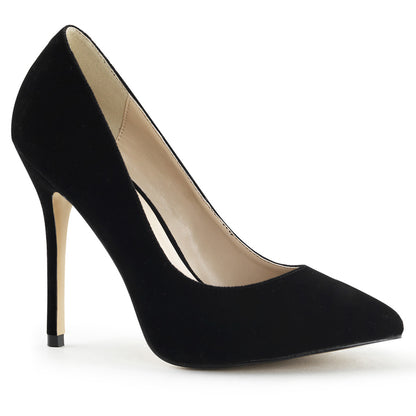 AMUSE-20 Pleaser Black 5 Inch Alluring Bedroom Heels