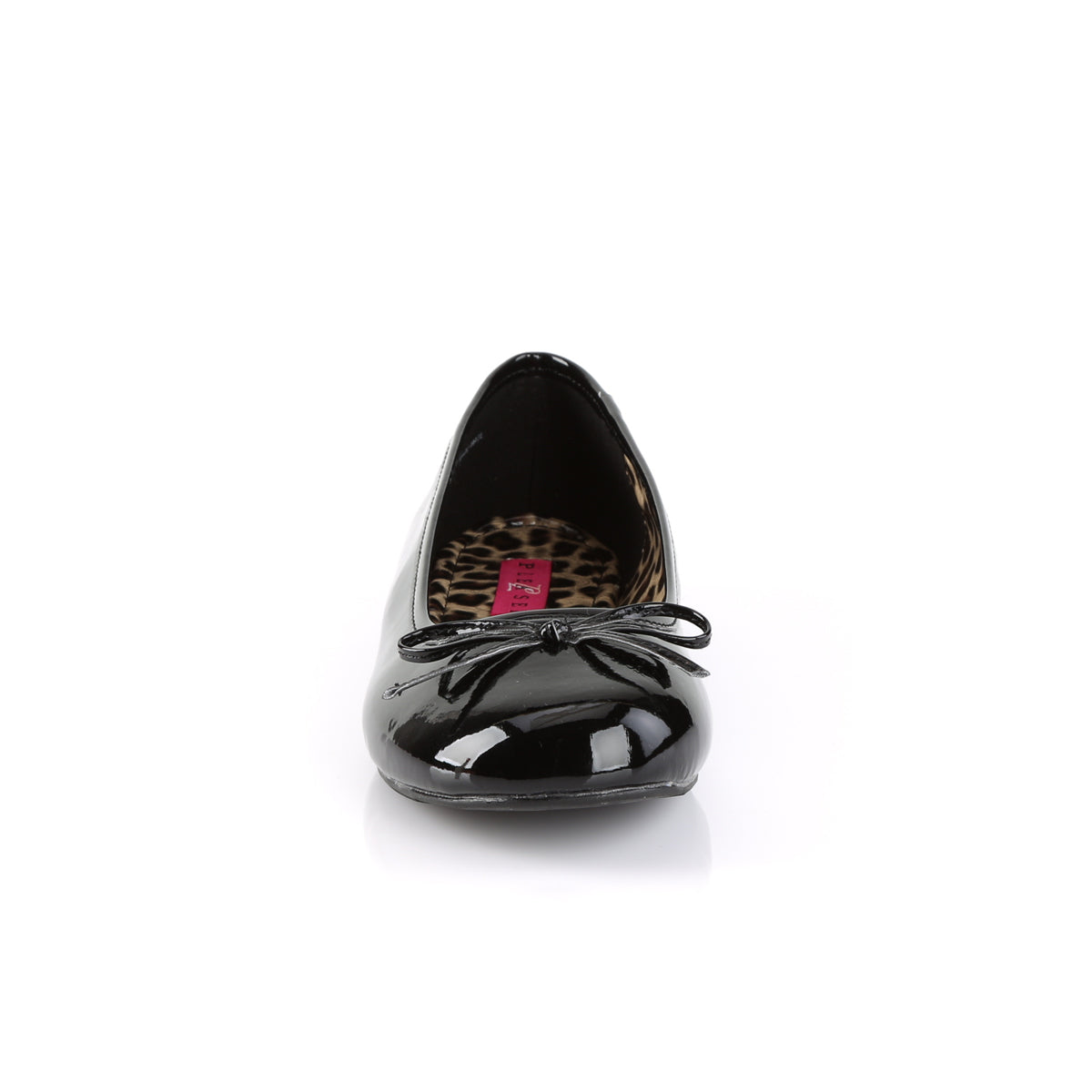 ANNA-01 Pleaser Pink Label Black Large Sizes Fetish Heels