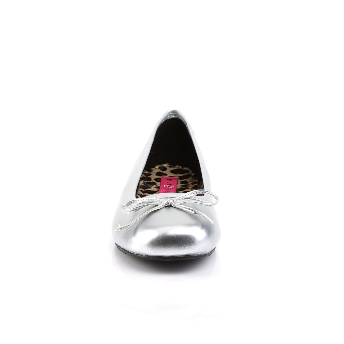ANNA-01 Pleaser Pink Label Silver Large Sizes Bedroom Heels