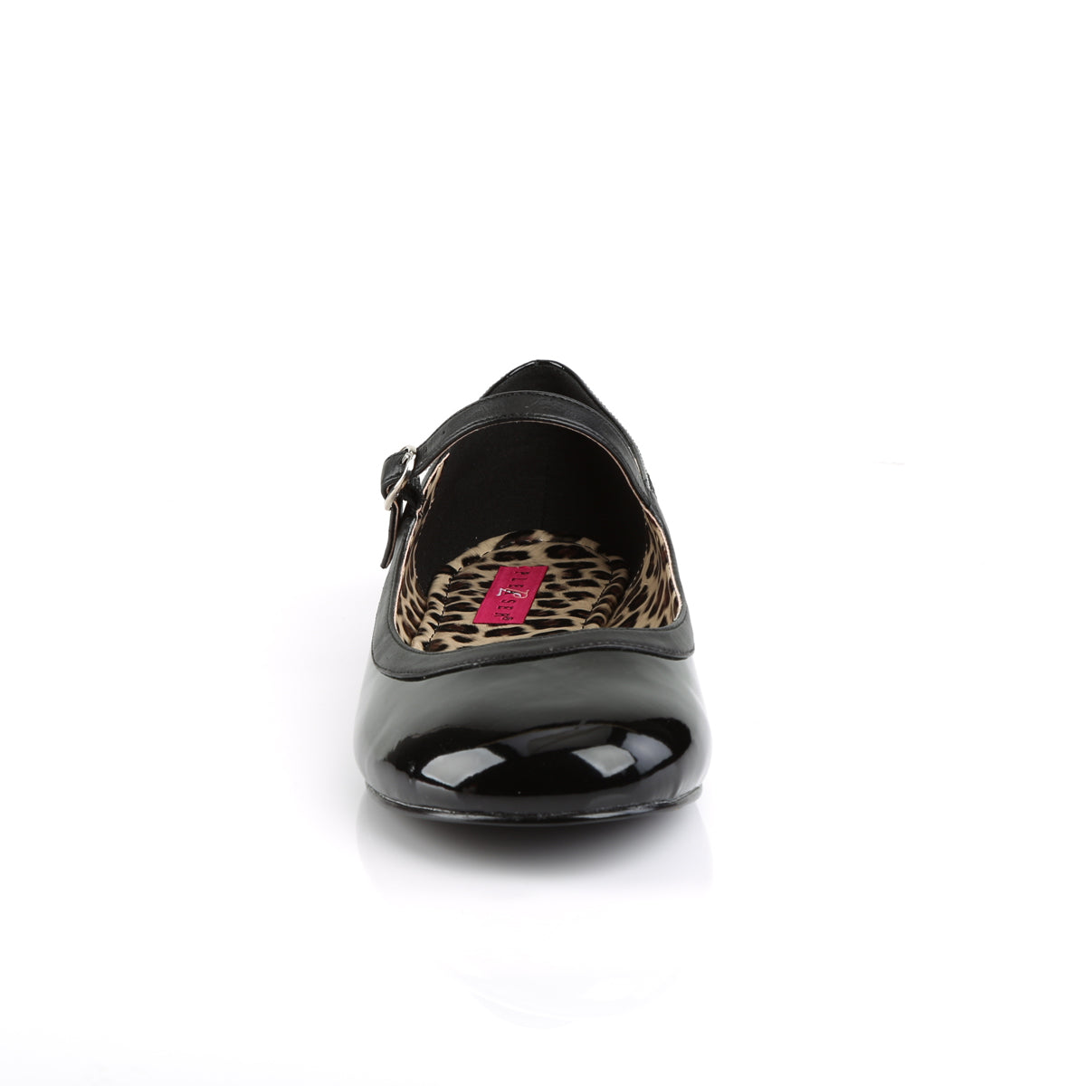 ANNA-02 Pleaser Pink Label Black Large Sizes Bedroom Heels