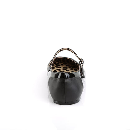 ANNA-02 Pleaser Pink Label Black Large Sizes Bedroom Heels