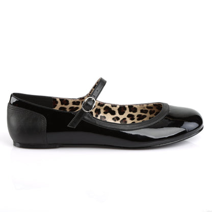 ANNA-02 Pleaser Pink Label Black Large Sizes Bedroom Heels