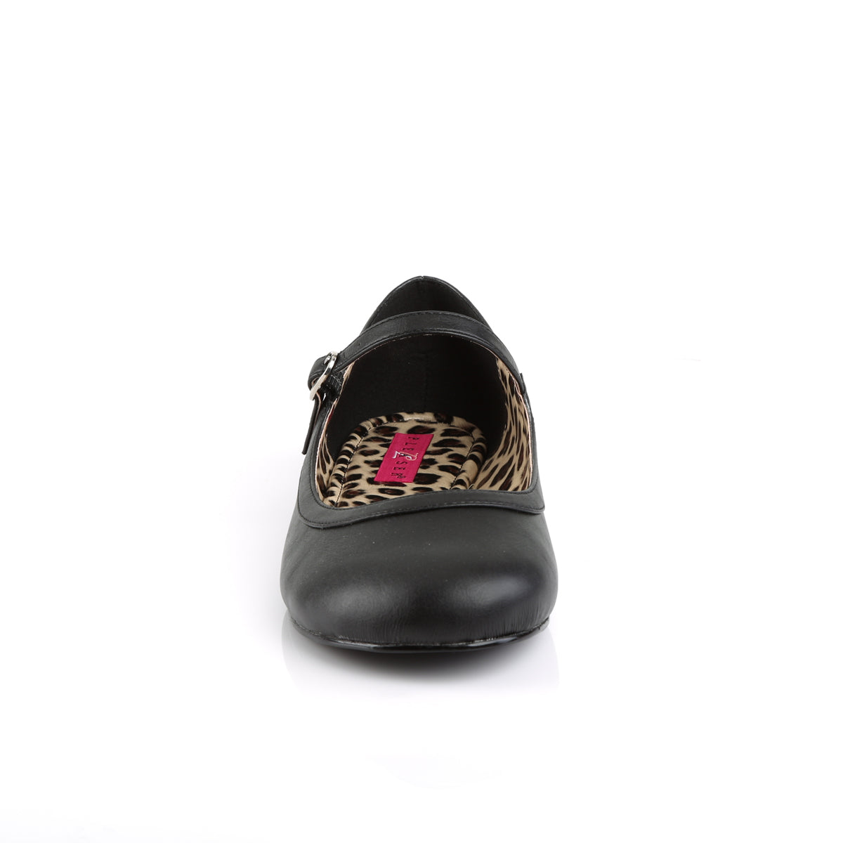 ANNA-02 Pleaser Pink Label Black Large Sizes Fetish Footwear