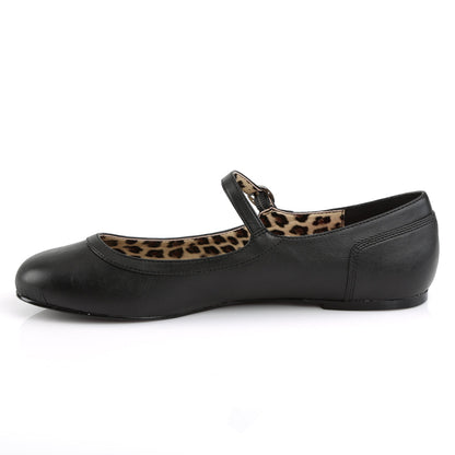 ANNA-02 Pleaser Pink Label Black Large Sizes Fetish Footwear