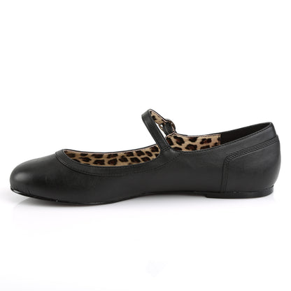 ANNA-02 Pleaser Pink Label Black Large Sizes Fetish Footwear
