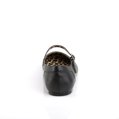 ANNA-02 Pleaser Pink Label Black Large Sizes Fetish Footwear