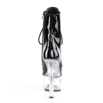 ASPIRE-1021 Pleaser Black 6 Inch Dancing Ankle Boots
