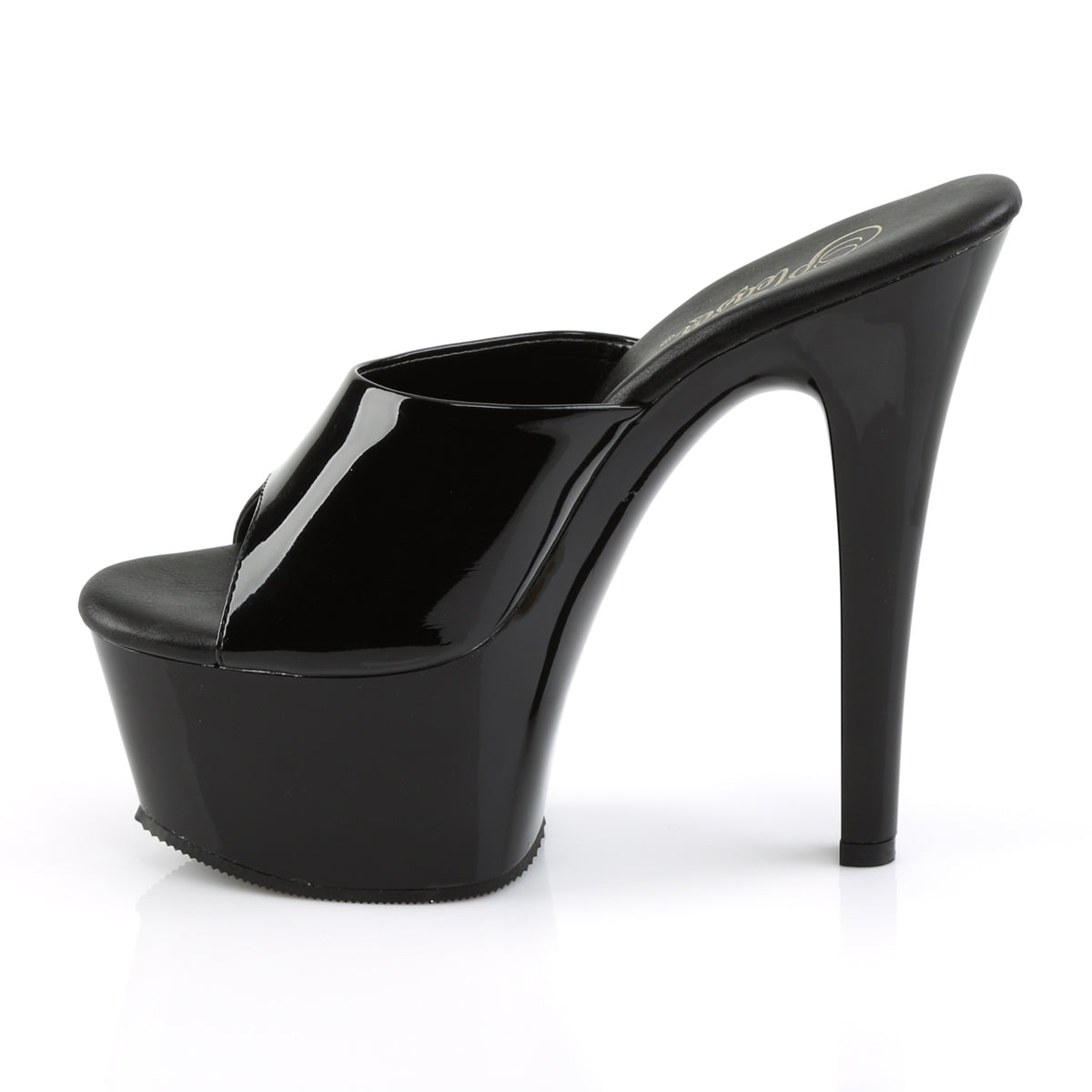 ASPIRE-601 Pleaser Black 6 Inch Provocative Platform Shoes