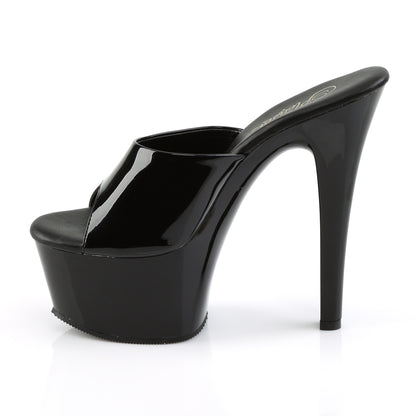 ASPIRE-601 Pleaser Black 6 Inch Provocative Platform Shoes