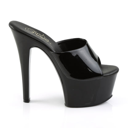 ASPIRE-601 Pleaser Black 6 Inch Provocative Platform Shoes