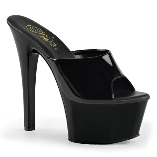 ASPIRE-601 Pleaser Black 6 Inch Provocative Platform Shoes