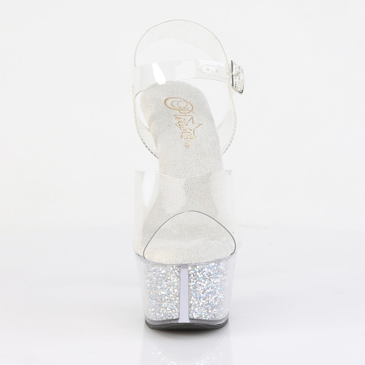 ASPIRE-608RSI Pleaser Clear Bling 6 Inch Sultry High Heels