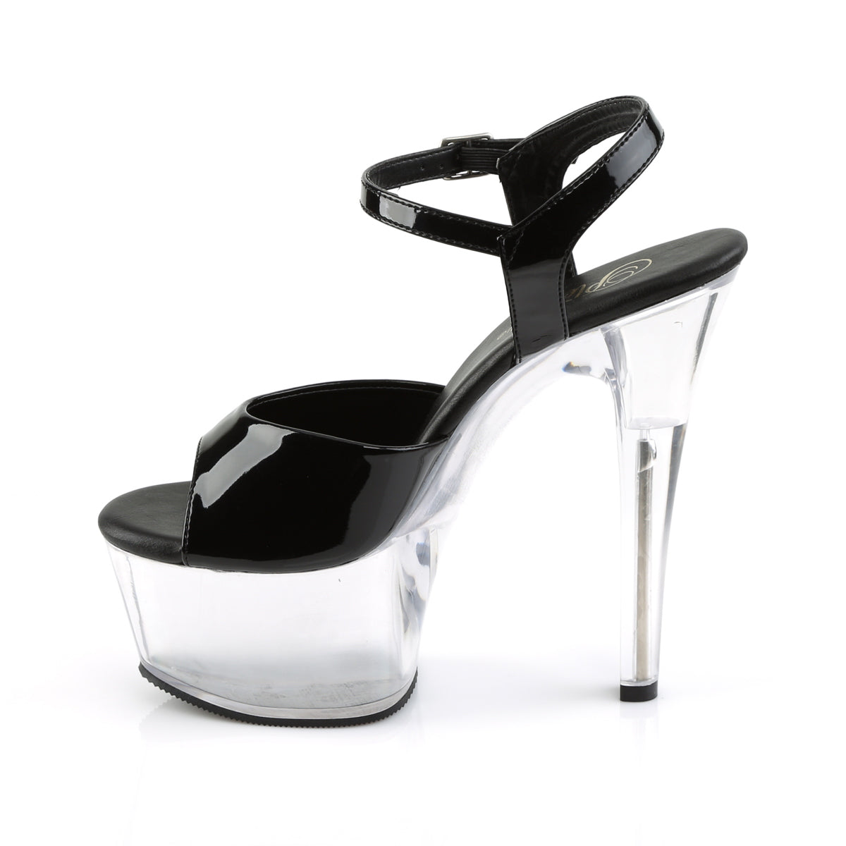 ASPIRE-609 Pleaser Black 6 Inch Alluring High Heels