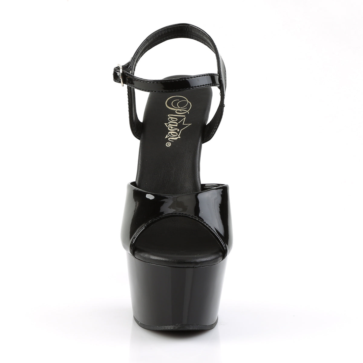 ASPIRE-609 Pleaser Black 6 Inch Pole Dance High Heels
