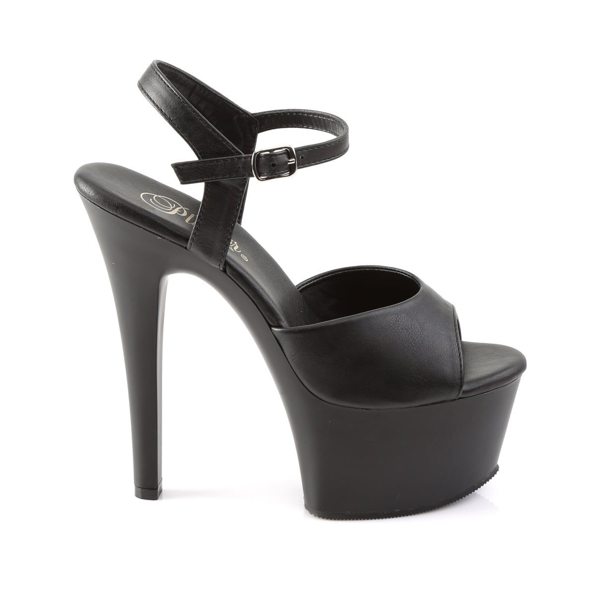 ASPIRE-609 Pleaser Black 6 Inch Sensual High Heels