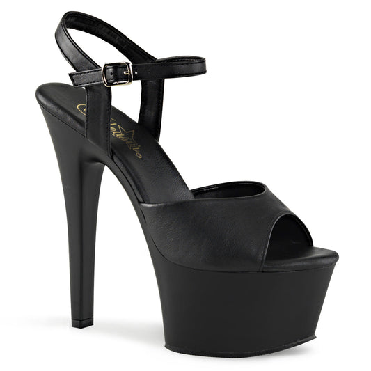 ASPIRE-609 Pleaser Black 6 Inch Sensual High Heels