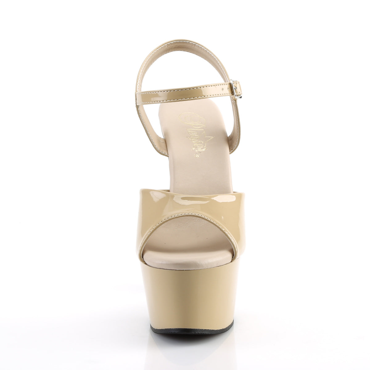 ASPIRE-609 Pleaser Cream 6 Inch Exotic Dance High Heels