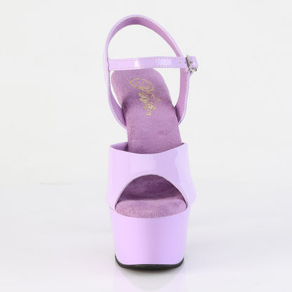 Pleaser ASPIRE-609 Lavender Platform Sandals - 6 Inch Heels