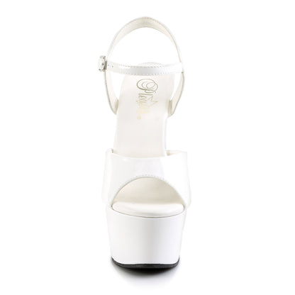 ASPIRE-609 Pleaser White 6 Inch Teasing High Heels