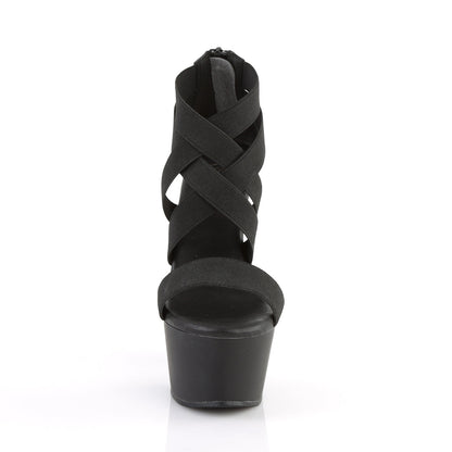 ASPIRE-669 Pleaser Black 6 Inch Flirty High Heels