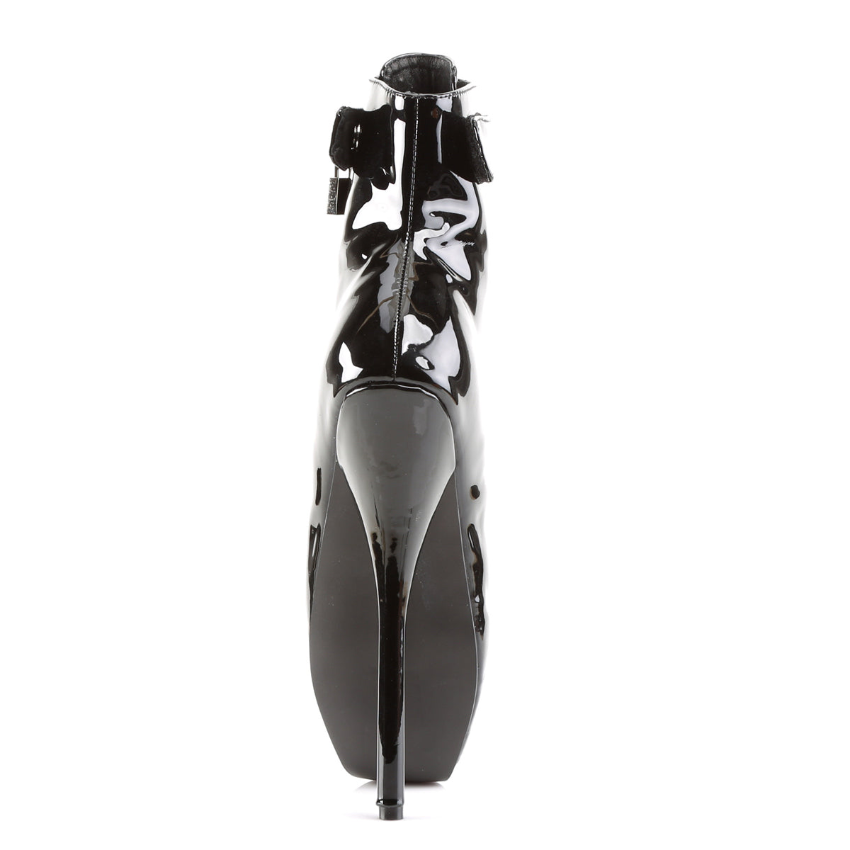 BALLET-1025 Devious Black 7 Inch Fetish Heels