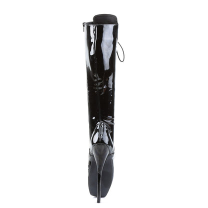 BALLET-2020 Devious Black 7 Inch Fetish Heels