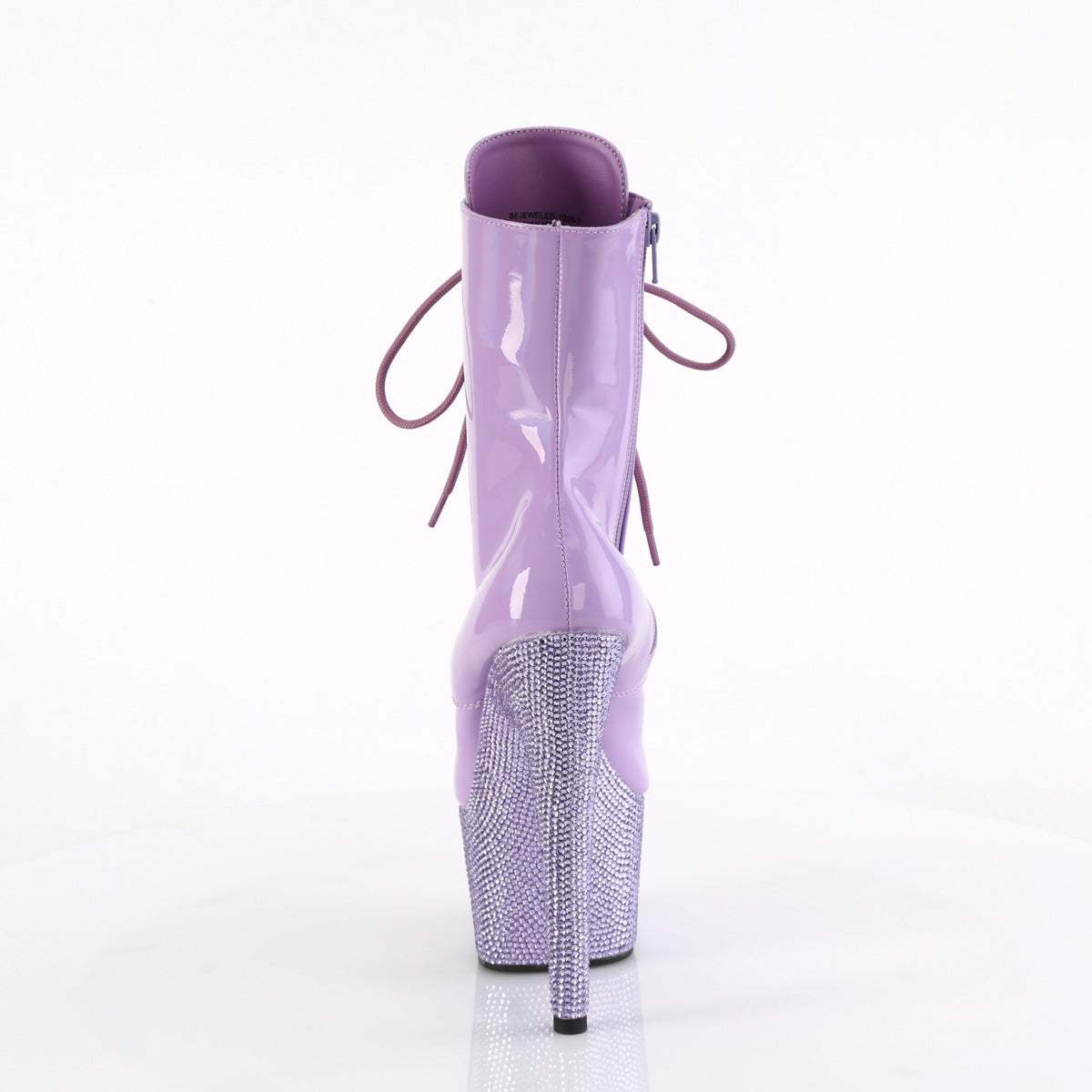 BEJEWELED-1020-7 Pleaser Lavender 7 Inch Glamour Models Ankle Boots