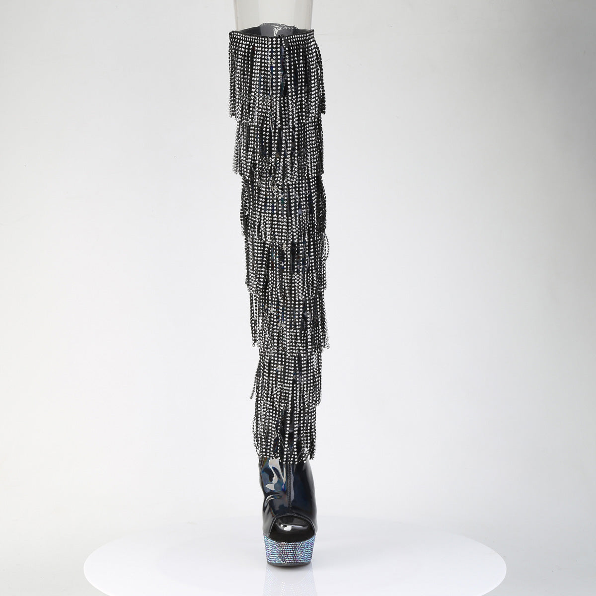 bejeweled 3017hg rsf pleaser footwear black