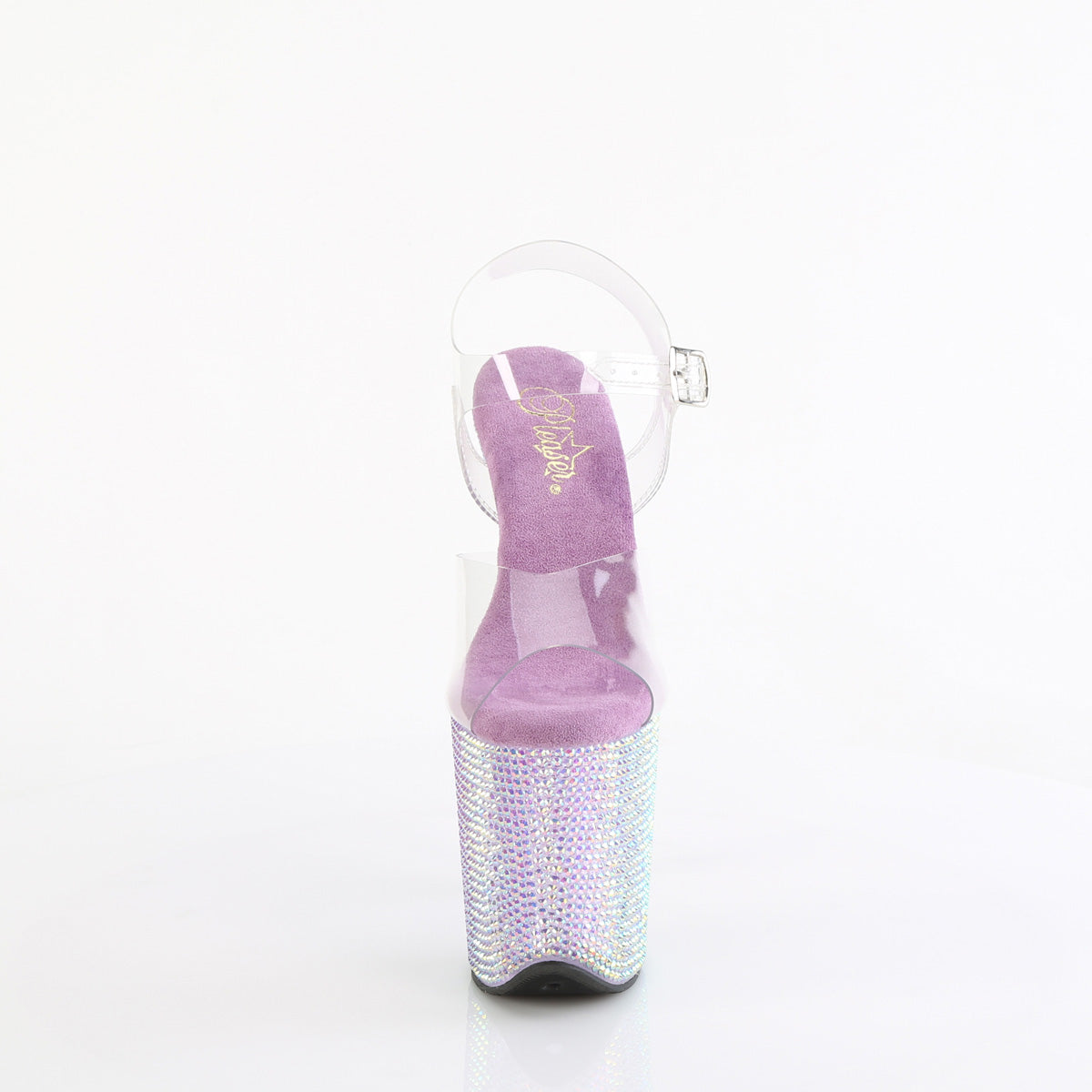 BEJEWELED-808RRS Pleaser Lavender 8 Inch Elegant Dance Platform Heels