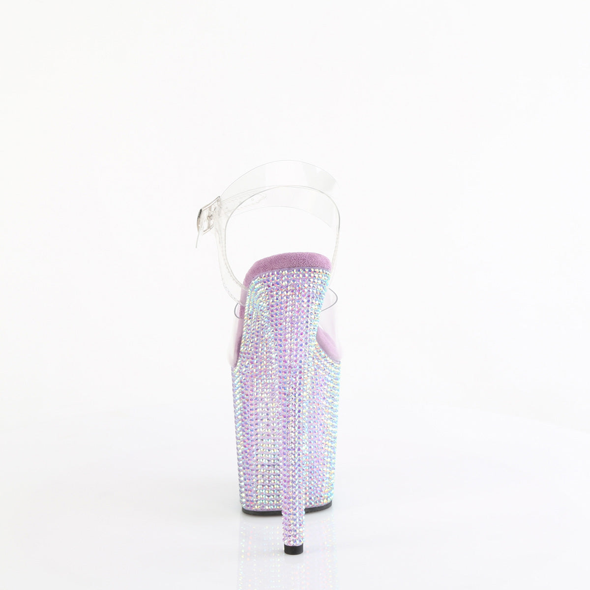 BEJEWELED-808RRS Pleaser Lavender 8 Inch Elegant Dance Platform Heels