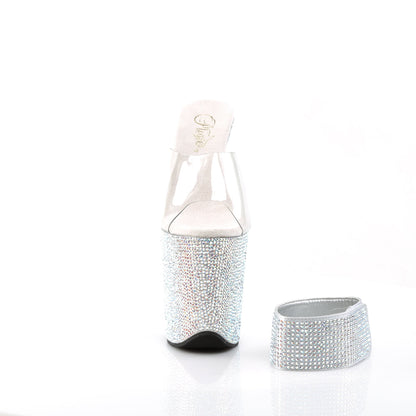 bejeweled 812rs pleaser sexy shoes 8 inch heel 4 inch platforms sandals