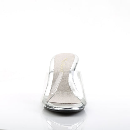 BELLE-301 Fabulicious Clear 3 Inch Posing Shoes