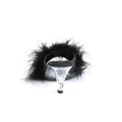 BELLE-301F Fabulicious Black 3 Inch Bedroom Shoes
