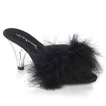 BELLE-301F Fabulicious Black 3 Inch Bedroom Shoes