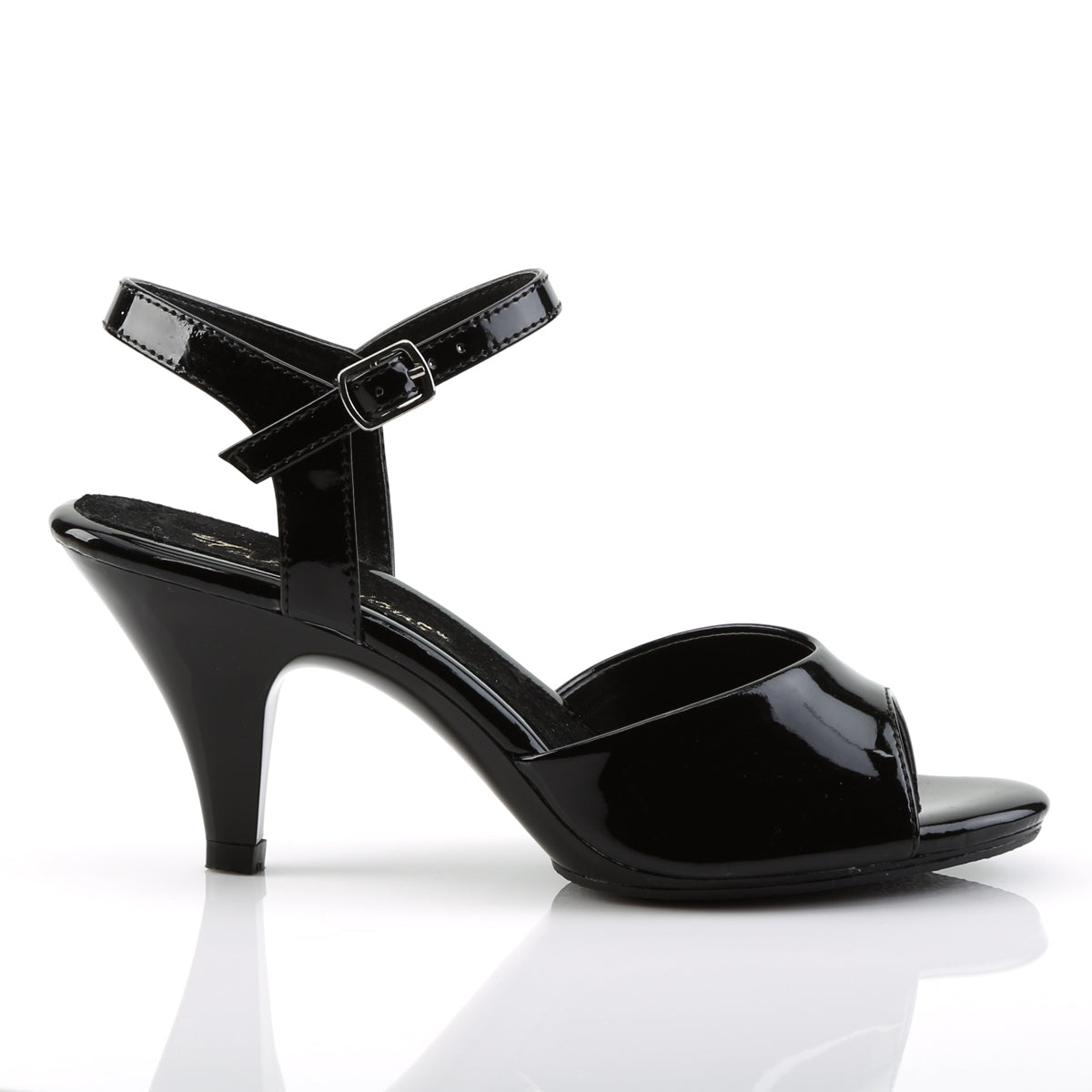 BELLE-309 Fabulicious Black 3 Inch Sexy Shoes